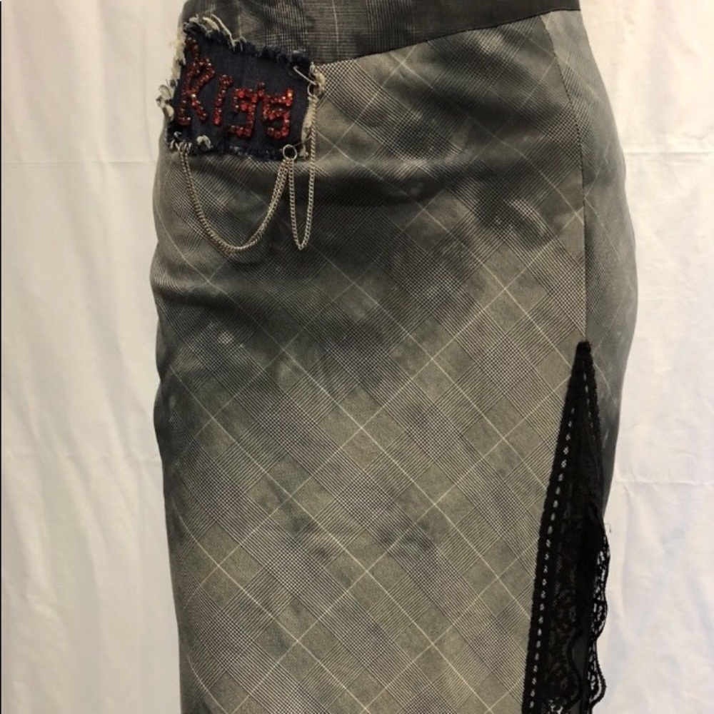 MAJE PARIS Asymmetrical Embellished Skirt, M (4-6)